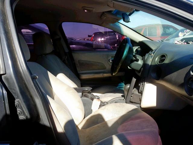 2G2WP522741283450 - 2004 PONTIAC GRAND PRIX BLACK photo 5