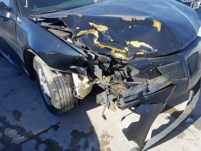 2G2WP522741283450 - 2004 PONTIAC GRAND PRIX BLACK photo 9