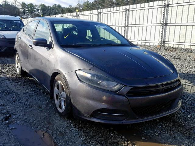 1C3CDFBB7FD174592 - 2015 DODGE DART SXT GRAY photo 1