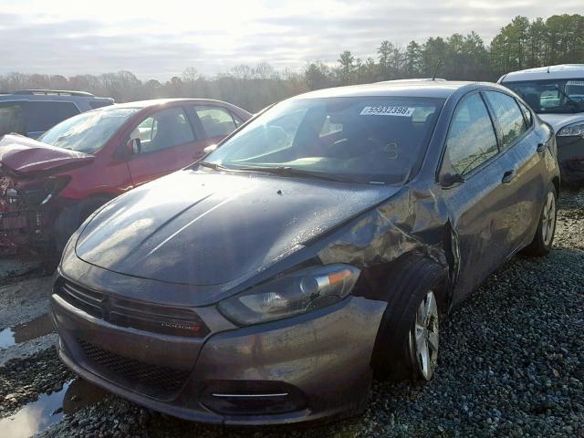 1C3CDFBB7FD174592 - 2015 DODGE DART SXT GRAY photo 2