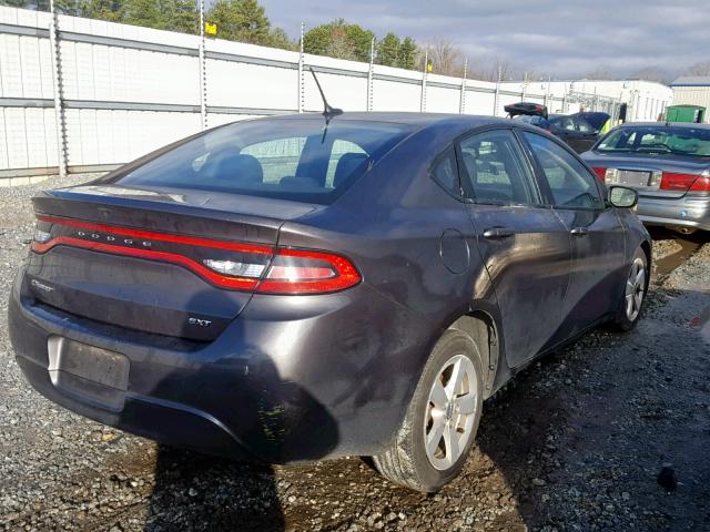 1C3CDFBB7FD174592 - 2015 DODGE DART SXT GRAY photo 4