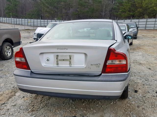 YV1TS90D511207441 - 2001 VOLVO S80 T6 SILVER photo 10