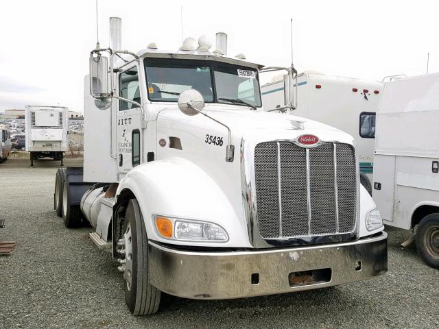 1XPHDB9X49D780303 - 2009 PETERBILT 337 WHITE photo 1