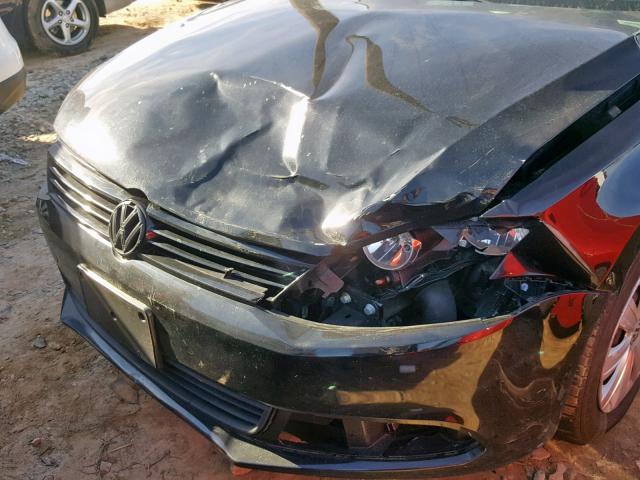 3VW2K7AJ2DM305552 - 2013 VOLKSWAGEN JETTA BASE BLACK photo 9
