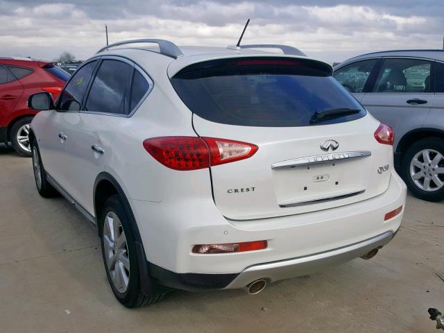 JN1BJ0RP3HM381601 - 2017 INFINITI QX50 WHITE photo 3