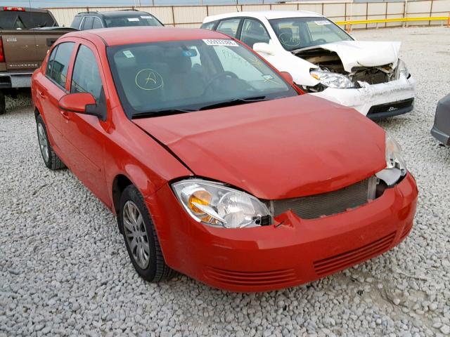 1G1AT58HX97168647 - 2009 CHEVROLET COBALT LT RED photo 1