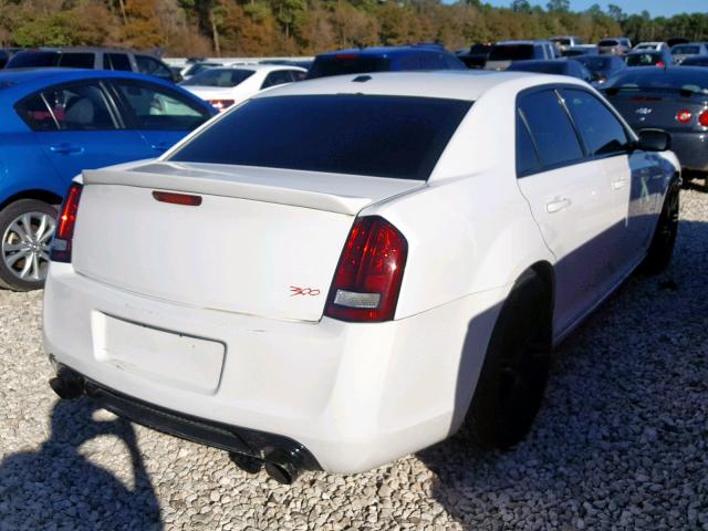 2C3CCABG9CH311919 - 2012 CHRYSLER 300 V6 WHITE photo 4