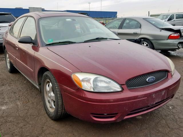 1FAFP55264G176101 - 2004 FORD TAURUS SES RED photo 1