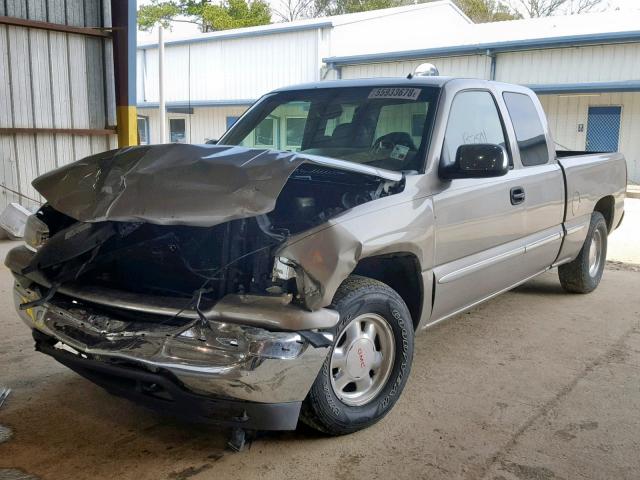 2GTEC19V521291569 - 2002 GMC NEW SIERRA TAN photo 2