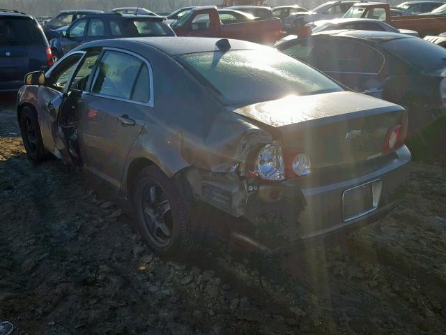 1G1ZA5EU6CF223974 - 2012 CHEVROLET MALIBU LS BROWN photo 3