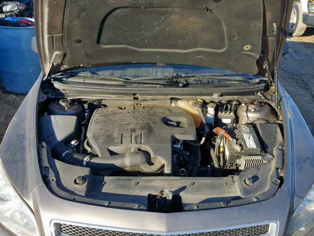 1G1ZA5EU6CF223974 - 2012 CHEVROLET MALIBU LS BROWN photo 7