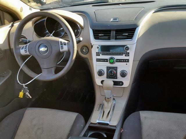 1G1ZA5EU6CF223974 - 2012 CHEVROLET MALIBU LS BROWN photo 9