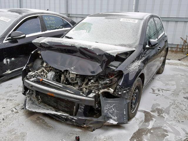WVWDA9AJ7BW192057 - 2011 VOLKSWAGEN GOLF 黑色 照片 2