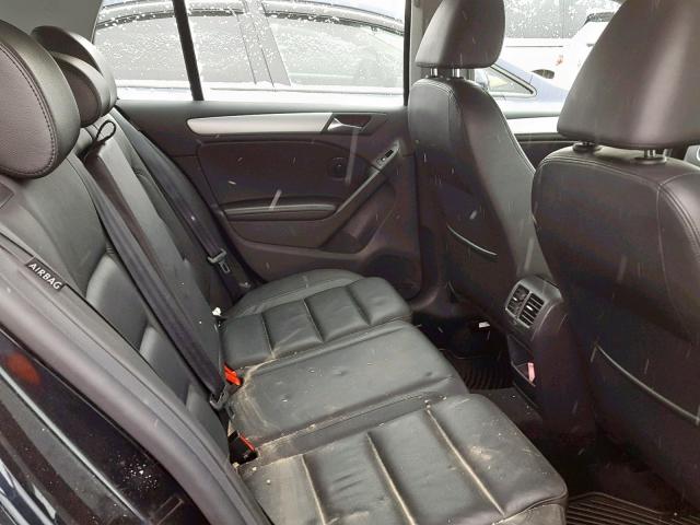 WVWDA9AJ7BW192057 - 2011 VOLKSWAGEN GOLF 黑色 照片 6