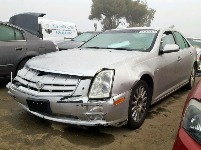 1G6DC67A550161996 - 2005 CADILLAC STS SILVER photo 2