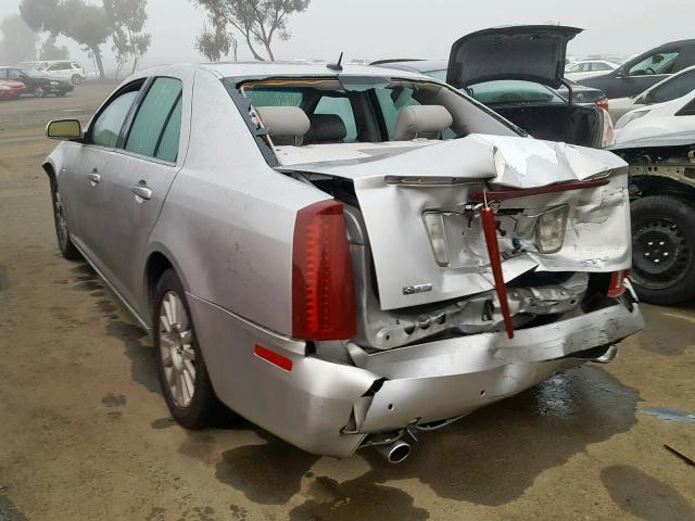 1G6DC67A550161996 - 2005 CADILLAC STS SILVER photo 3