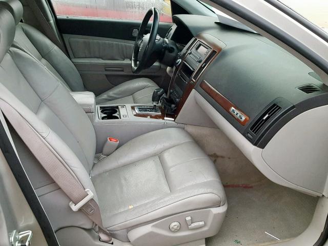 1G6DC67A550161996 - 2005 CADILLAC STS SILVER photo 5