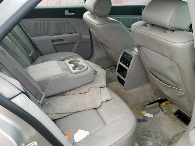 1G6DC67A550161996 - 2005 CADILLAC STS SILVER photo 6