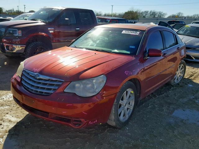 1C3LC56R67N654817 - 2007 CHRYSLER SEBRING TO RED photo 2