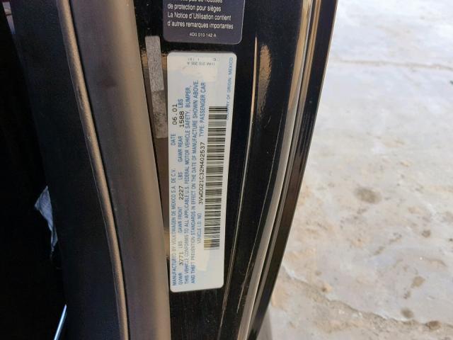 3VWDD21C32M402537 - 2002 VOLKSWAGEN NEW BEETLE Qara foto 10