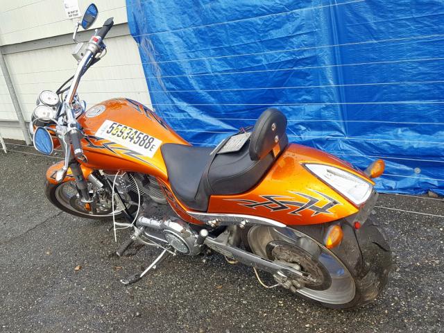 5VPHB26D363002238 - 2006 VICTORY MOTORCYCLES HAMMER ნარინჯისფერი ფოტო 3