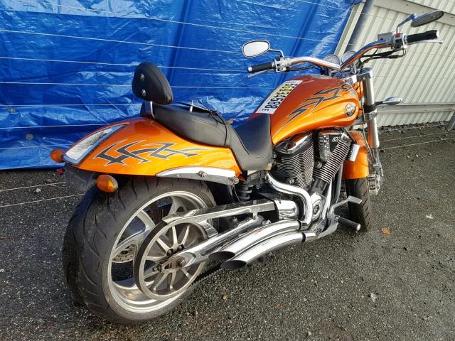 5VPHB26D363002238 - 2006 VICTORY MOTORCYCLES HAMMER ნარინჯისფერი ფოტო 4