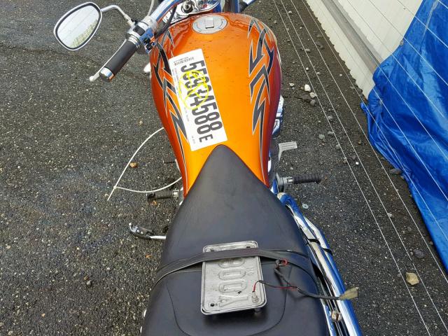 5VPHB26D363002238 - 2006 VICTORY MOTORCYCLES HAMMER ნარინჯისფერი ფოტო 5