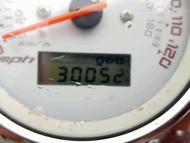 5VPHB26D363002238 - 2006 VICTORY MOTORCYCLES HAMMER ნარინჯისფერი ფოტო 8