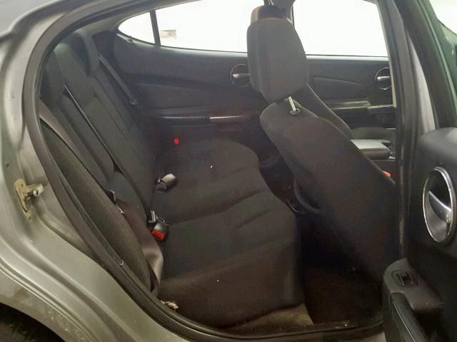 2G2WP552281106435 - 2008 PONTIAC GRAND PRIX ნაცრისფერი ფოტო 6