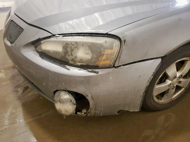 2G2WP552281106435 - 2008 PONTIAC GRAND PRIX ნაცრისფერი ფოტო 9