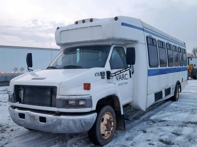 1GBE5V1928F403556 - 2008 CHEVROLET C5500 C5V0 WHITE photo 2