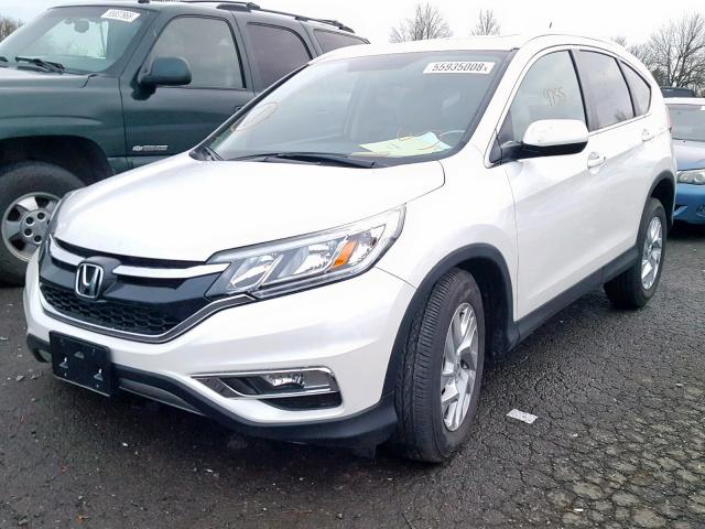 5J6RM4H70GL090242 - 2016 HONDA CR-V EXL WHITE photo 2