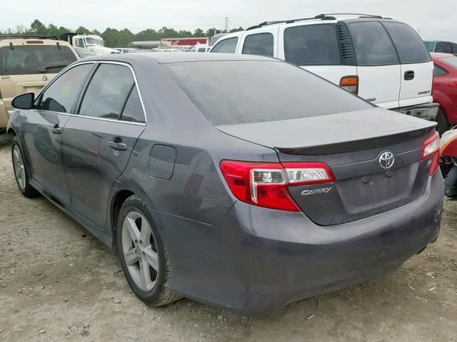 4T1BF1FK8EU427119 - 2014 TOYOTA CAMRY L GRAY photo 3