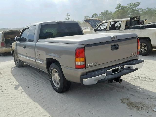 2GTEC19T1X1538396 - 1999 GMC NEW SIERRA SILVER photo 3