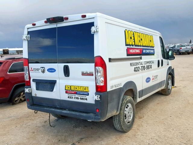 3C6TRVAG7GE110256 - 2016 RAM PROMASTER 白色 照片 4