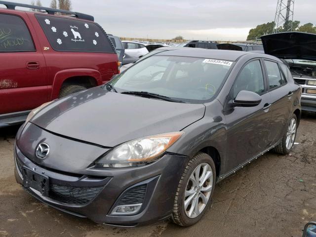 JM1BL1H66A1338853 - 2010 MAZDA 3 S GRAY photo 2