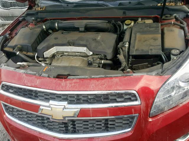 1G11E5SA3DF233035 - 2013 CHEVROLET MALIBU 2LT RED photo 7