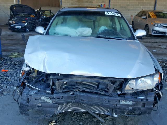 YV1RS61R822167323 - 2002 VOLVO S60 SILVER photo 7