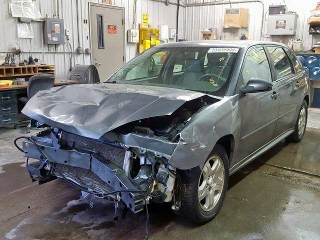 1G1ZU64845F175119 - 2005 CHEVROLET MALIBU MAX ნაცრისფერი ფოტო 2