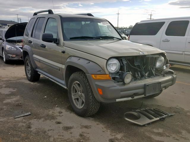 1J4GL38K65W563243 - 2005 JEEP LIBERTY RE BROWN photo 1