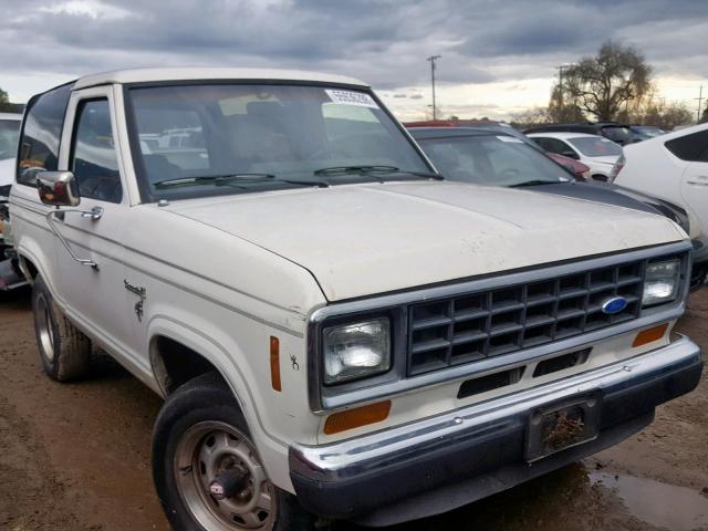 1FMBU14T9GUC78384 - 1986 FORD BRONCO II WHITE photo 1