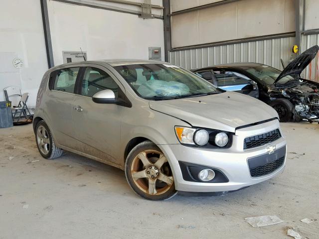 1G1JE6SH7C4124946 - 2012 CHEVROLET SONIC LTZ SILVER photo 1