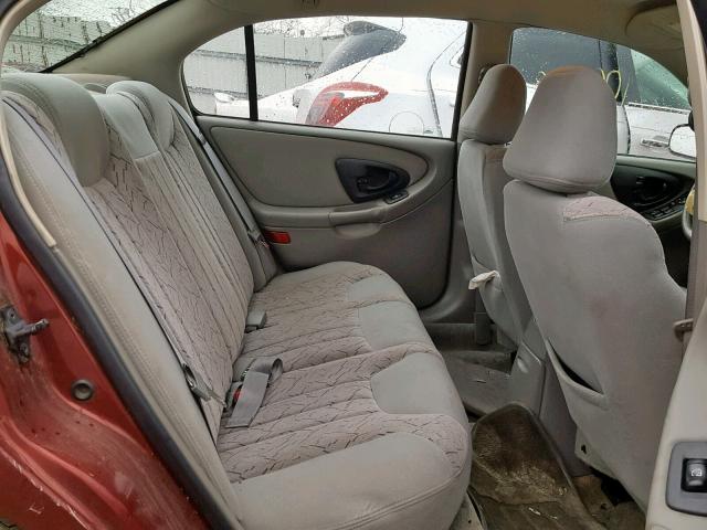 1G1NE52J93M505020 - 2003 CHEVROLET MALIBU LS 红色 照片 6