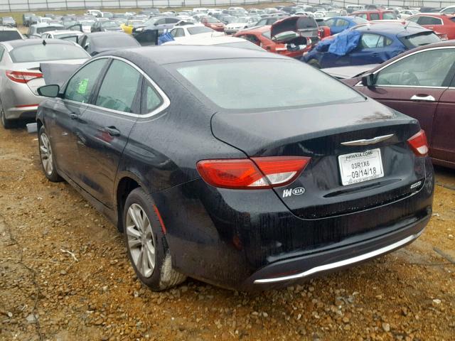 1C3CCCAB1GN160895 - 2016 CHRYSLER 200 LIMITE BLACK photo 3