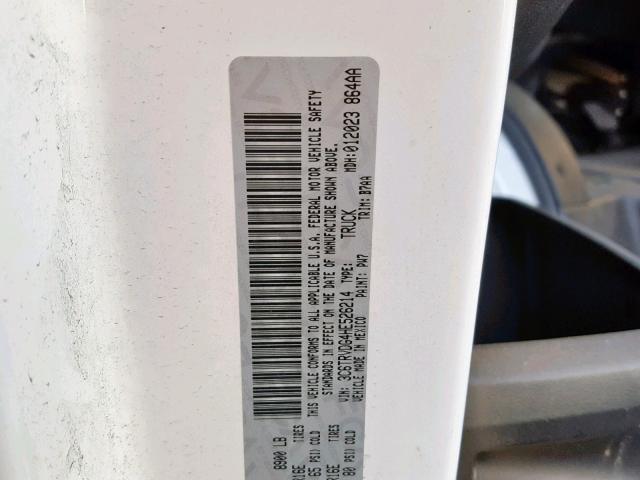 3C6TRVDG4HE526214 - 2017 RAM PROMASTER 白色 照片 10