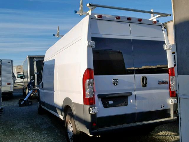 3C6TRVDG4HE526214 - 2017 RAM PROMASTER 白色 照片 3