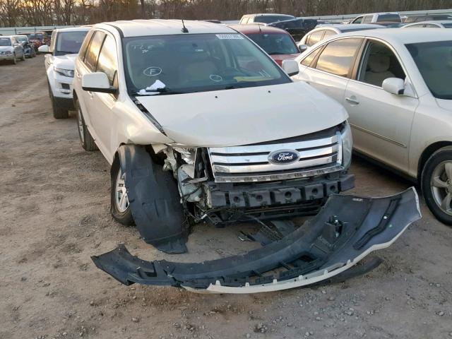 2FMDK38C48BA02173 - 2008 FORD EDGE SEL WHITE photo 9