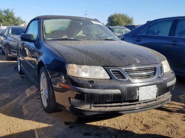 YS3FD79Y876002305 - 2007 SAAB 9-3 2.0T BLACK photo 1