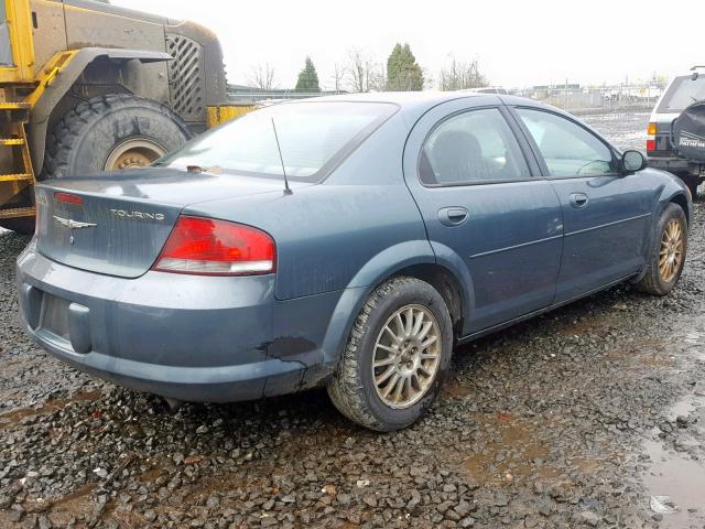 1C3EL56R06N140551 - 2006 CHRYSLER SEBRING TO BLUE photo 4