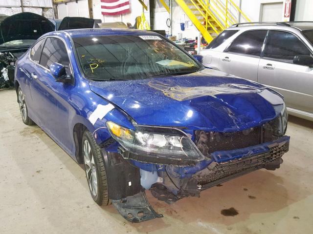 1HGCT1B38DA019706 - 2013 HONDA ACCORD LX- BLUE photo 1